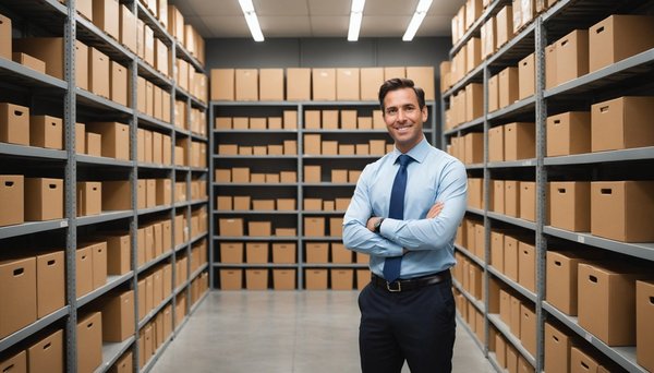 Organize storage space for greater efficiency in your business